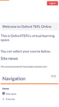 Mobile Screenshot of oxfordteflonline.com
